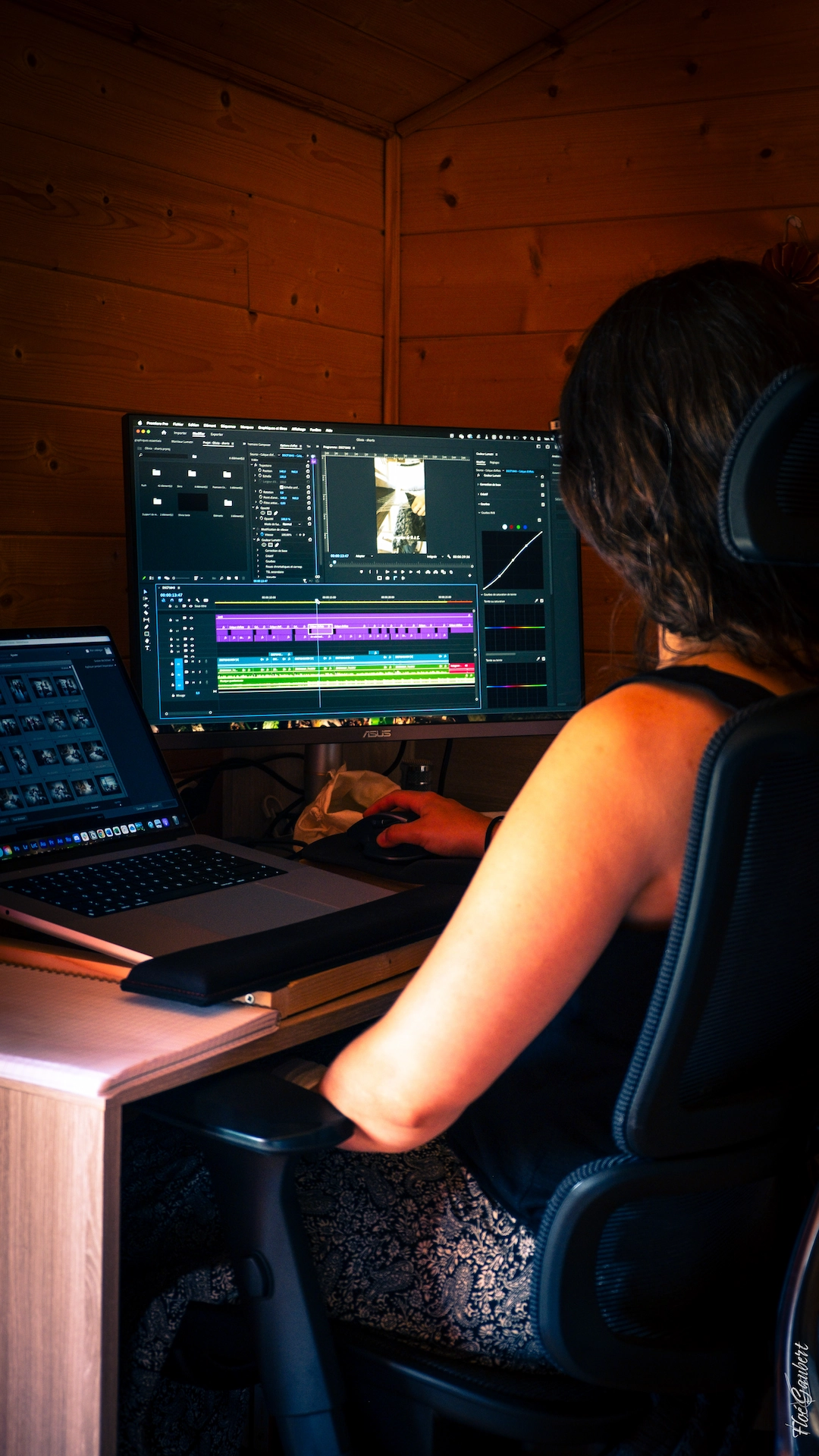 Je porte une attention particulière aux couleurs et ambiances que dégagent mes réalisations